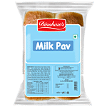 Dinshaws Milk Pav - Made With Refined Wheat Flour, Fresh, Soft, No Preservatives 120 g