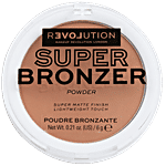 Makeup Revolution Relove Super Bronzer Powder - Matte Finish, Lightweight, Cruelty-Free 6 g Desert