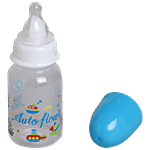 Auto flow Royal Mini Feeding Bottle With Silicone Nipple - BPA Free 125 ml