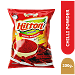 Hilton Red Chilly Powder - Blend Of Spices, Aroma Locked, Intense Flavour & Taste 200 g Pouch