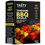 TASTYGRAM Tandoori Barbeque Masala - Smoky Spice Mix For Grilled Meat & Vegetables, Aroma Locked, Intense Flavour & Taste 100 g Box