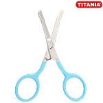 Titania Baby Scissor - Stainless Steel, Durable, Assorted Colour, DP100115 1 pc