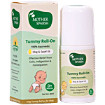 Mother Sparsh Tummy Roll On 100% Ayurvedic - Hing & Saunf Oil, 0+ Months 40 ml