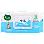 Mother Sparsh 99% Pure Water Baby Wipes - Extra Gentle, Extra Thick 72 pcs