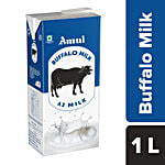 Amul Buffalo Milk - UHT Treated, Calcium Rich, No Preservatives 1 L Tetra Pak
