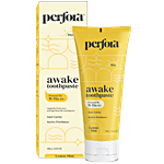 Perfora Awake Toothpaste - Lemon Mint, Anti-Cavity, Provides Freshness 100 g