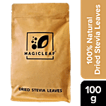 Magicleaf Stevia Dried Leaves - Natural Sweetener, Low Calories, Diabetics Friendy 100 g