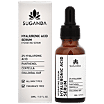 Suganda Hyaluronic Acid Serum - Hydrates Dry Skin, Smoothens & Softens, For Supple Skin 30 ml