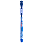 Reynolds Racer Gel Pen - With Comfortable Grip, Water Proof Ink, For Smooth Writing, Blue 1 pc 