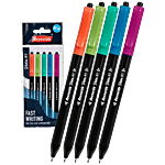 Reynolds Vista Retractable Ball Pen Set - Blue 5 pcs 