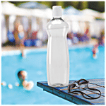 Milton Pacific 1000 Pet Water Bottles - Black 1 L (Set of 6)