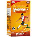 Hamdard Foods Instant Glucose Mix Powder - Orange, Vitamin C, D2 Enriched 800 g 
