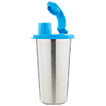 Signoraware Stylish Sipper Steel Regular - Blue 370 ml