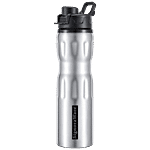Signoraware Invent Single Walled Stainless Steel Fridge Water Bottle - Silver 750 ml