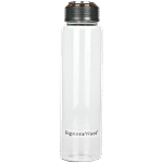 Signoraware Claro Pro Borosilicate Glass Bottle - Leakproof, Outdoor Use, Clear 550 ml