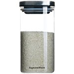 Signoraware Trison Square Borosilicate Glass Jar - Clear 1.4 L (Set of 1)