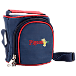 Pigeon Stainless Steel Lunch Carrier - Classmate 3,50143, Durable, Long-lasting 250 ml (Set of 5)