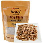 fresho! Dry Fish Prawns-Small, Salted, Cleaned & Cut 80 g
