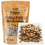 fresho! Dry Fish Nathli/Anchovies-Big, Salted, With Head 80 g
