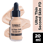 Insight Cosmetics Ultra-Thin Second Skin Long-Wear Foundation - Lightweight, Matte Finish 20 ml Rose Beige