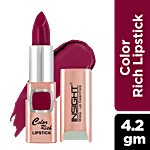 Insight Cosmetics Colour Rich Lipstick - Matte Finish, Long-Lasting, Highly Pigmented 4.2 g Pink Show