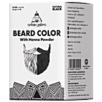 urban gabru Beard Colour For Men - Natural Black, 100% Natural Heena Powder 70 g