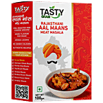 TASTYGRAM Rajasthani Laal Maans Masala -  Premium Quality Spices Blend, Rich In Aroma, Flavour, Enhances Taste 100 g Box