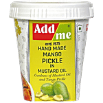 Add me Hand Made Mango Pickle In Mustard Oil 500 g
