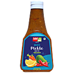 Add me Mixed Pickle - Handmade, Hot, Spicy, For Dipping & Spreading 390 g Bottle