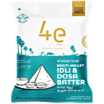 4e Multi-Millet Idli Dosa Batter - Rich In Protein, Healthy Living, No Soda Added 1 kg Pouch