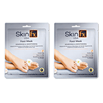 Skin Fx Instant Nourishing & Smoothening Foot Mask 16 g (Pack of 2)