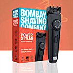Bombay Shaving Company Type C Charging Trimmer Power Styler- Black 1 pc