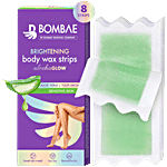Bombay Shaving Company Body Wax Strips - For Sensitive Skin 1 pc (8 Strips + 2 Post-Wax Strips)