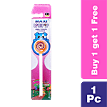 MAXI Lollipop Tongue Cleaner For Kids - Easy To Use, Dual-Action Multi-Layer Design 2 pcs Pouch (Buy 1 Get 1 Free)