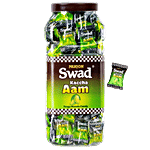 Swad Kachha Aam Raw Mango Candy - Toffee Jar 500 g (150 pcs)