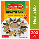 Mambalam Iyers Nutrition Mix - Bajra, Ragi, Jowar, Rich In Protein & Fibre, No Added Sugar 200 g Box
