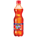 Fanta Apple Delite - Natural Juice, Tempting Taste, Tingling Bubbles 600 ml PET Bottle
