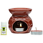 Iris Apple Cinnamon Fragrance Vaporizer and Tealights Set 4 pcs