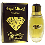 Royal Mirage Original Crystalline Collection Eau De Perfume Spray - Provides Long-Lasting Fragrance, Imported 90 ml 