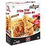 Stories Crispy Fried Chicken Mix- Hot & Spicy, Spices Blended Coating/Batter Medium, No Artificial Ingredients 200 g