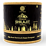 Jivika Naturals Premium Shilajit - Pure Resin, Vegan, Non-GMO, Preservatives Free, Boosts Stamina 20 g 