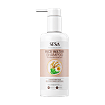 Sesa Rice Water Shampoo With Biotin & Aloe Vera For Soft & Shiny Hair - No Sulphates, Parabens & Silicones 300 ml