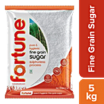 Fortune Fine Grain Sugar - Sulphurless Process, Pure & Hygienic 5 kg 