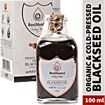 BeejMantra Blackseed Oil - Organic, Cold-Pressed, Boosts Immune System 100 ml Bottle