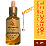 BeejMantra Moringa Oil - Organic, Cold-Pressed, Extra Virgin 30 ml Bottle