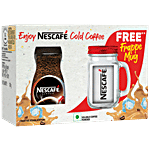 Nescafe  Classic Cold Coffee Kit - Rich & Aromatic, Refreshing, Boosts Energy 100 g (Get Free Frappe Mug Inside)