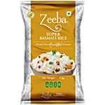 Zeeba Super Basmati Rice - Pure Authentic & Delicious Taste, Unique Aroma 5 kg