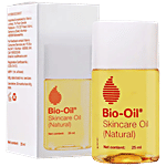 Bio-Oil Bio-Oil Natural, 100% Natural Skincare Oil for Glowing Skin. Acne Scar Removal, Pigmentation, and Stetch Marks. with organic Jojoba Oil, Vitamin E Oil, Natural Rosehip Oil and Sunflower Oil; All Skin Types  | 25ml 25 ml 