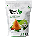 Better Choice Idli/Dosa Batter - Mildly Salted, Fresh, No Preservatives 1 L Pouch