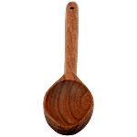 Tia Wooden Oval Spoon - 25 cm, Durable, Eco Friendly, Non Toxic 1 pc